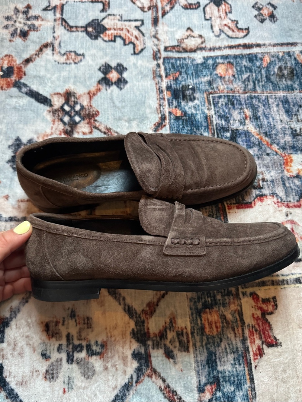 Tony Bianco “Zac Espresso Suede” Loafers - Picture 2 of 8